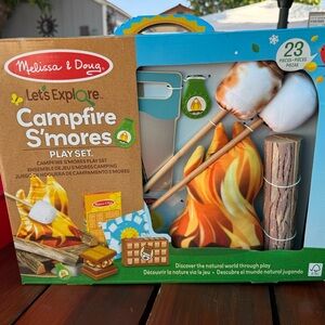 Melissa & Doug Orange and Brown Party Campfire Set
